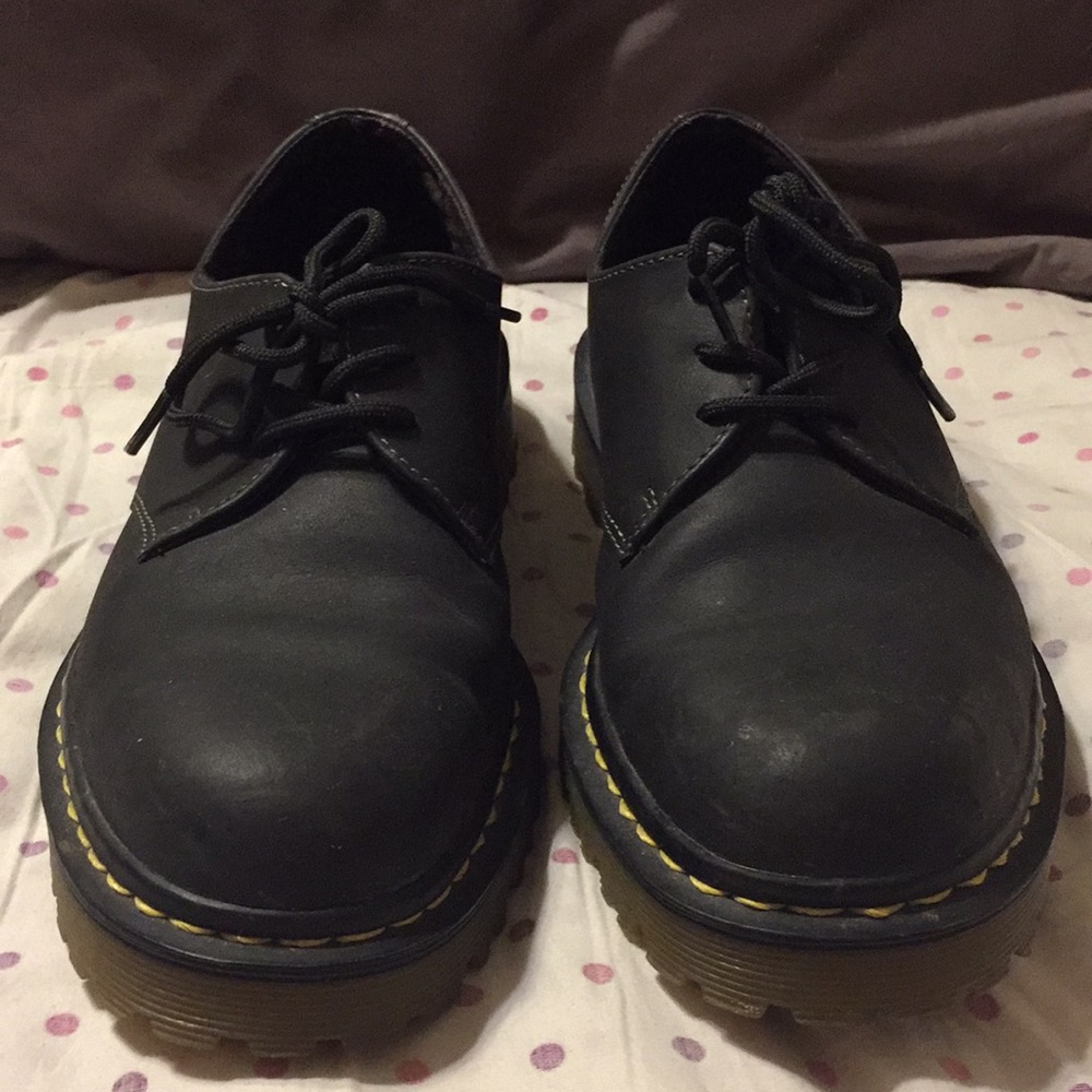 Dr. Martens ‘Gillian’ Black Matte Shoes
